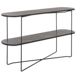 Safavieh Marlee Console Table, CNS4206 - Dark Sandstone / Black