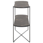 Safavieh Marlee Console Table, CNS4206 - Dark Sandstone / Black