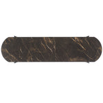 Safavieh Marlee Console Table, CNS4206 - Dark Sandstone / Black