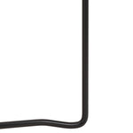 White Faux Marble / Black