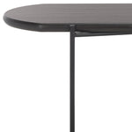 Safavieh Marlee Console Table, CNS4206 - Dark Grey Oak / Black