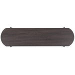 Safavieh Marlee Console Table, CNS4206 - Dark Grey Oak / Black