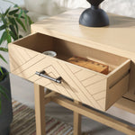 Safavieh Ajana 2 Drawer Console , CNS5709 - Camel