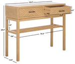 Safavieh Ajana 2 Drawer Console , CNS5709 - Camel