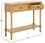 Safavieh Halton 2Drw Console Table , CNS5718 - Camel