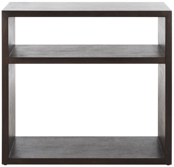 Safavieh Munson 2 Shelf Console Table, CNS6606 - Dark Oak