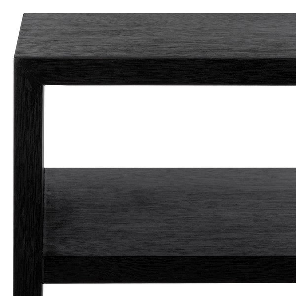 Safavieh Munson 2 Shelf Console Table, CNS6606 - Black