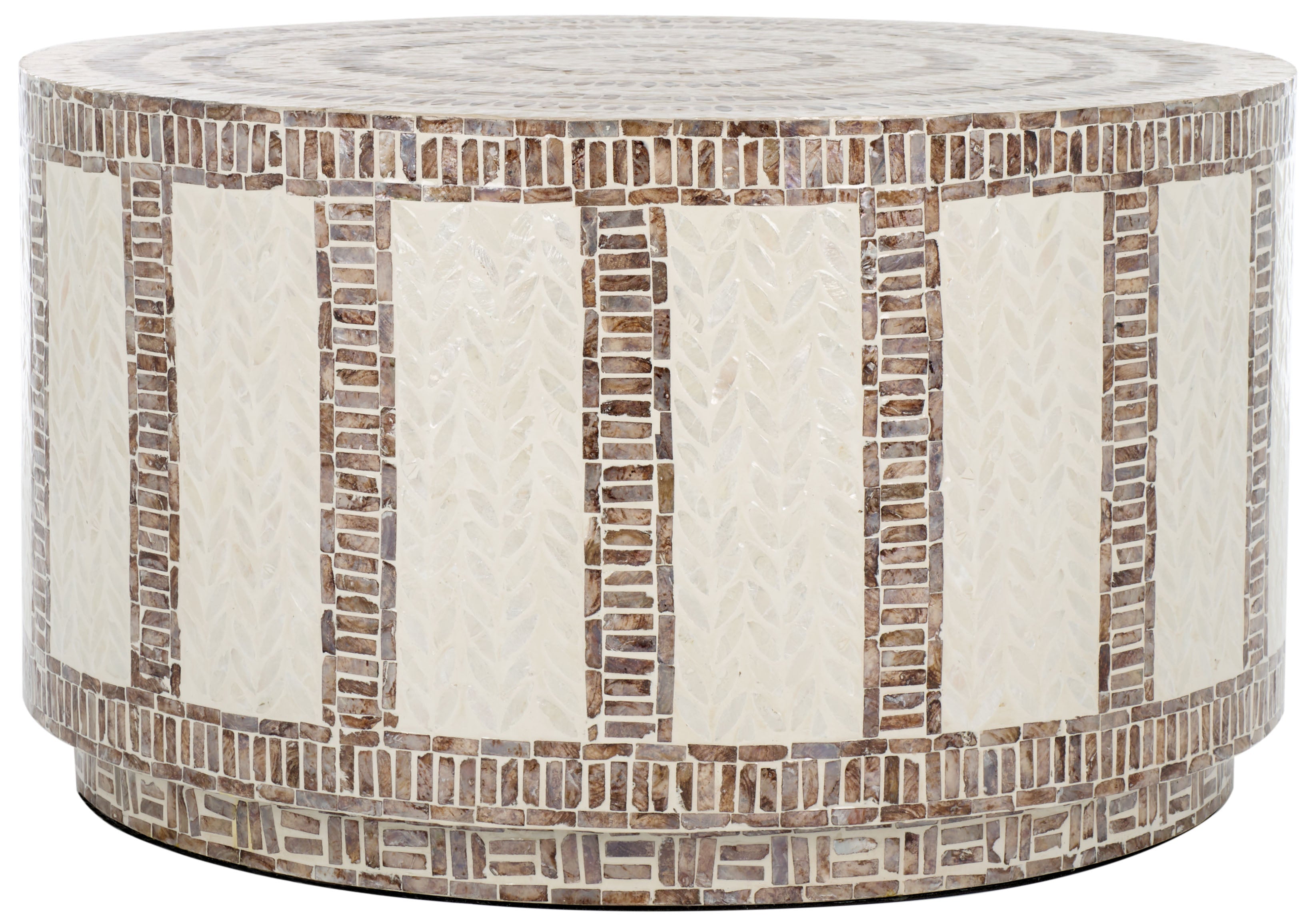 Safavieh Keary Coffee Table, COF1801 - White / Gold