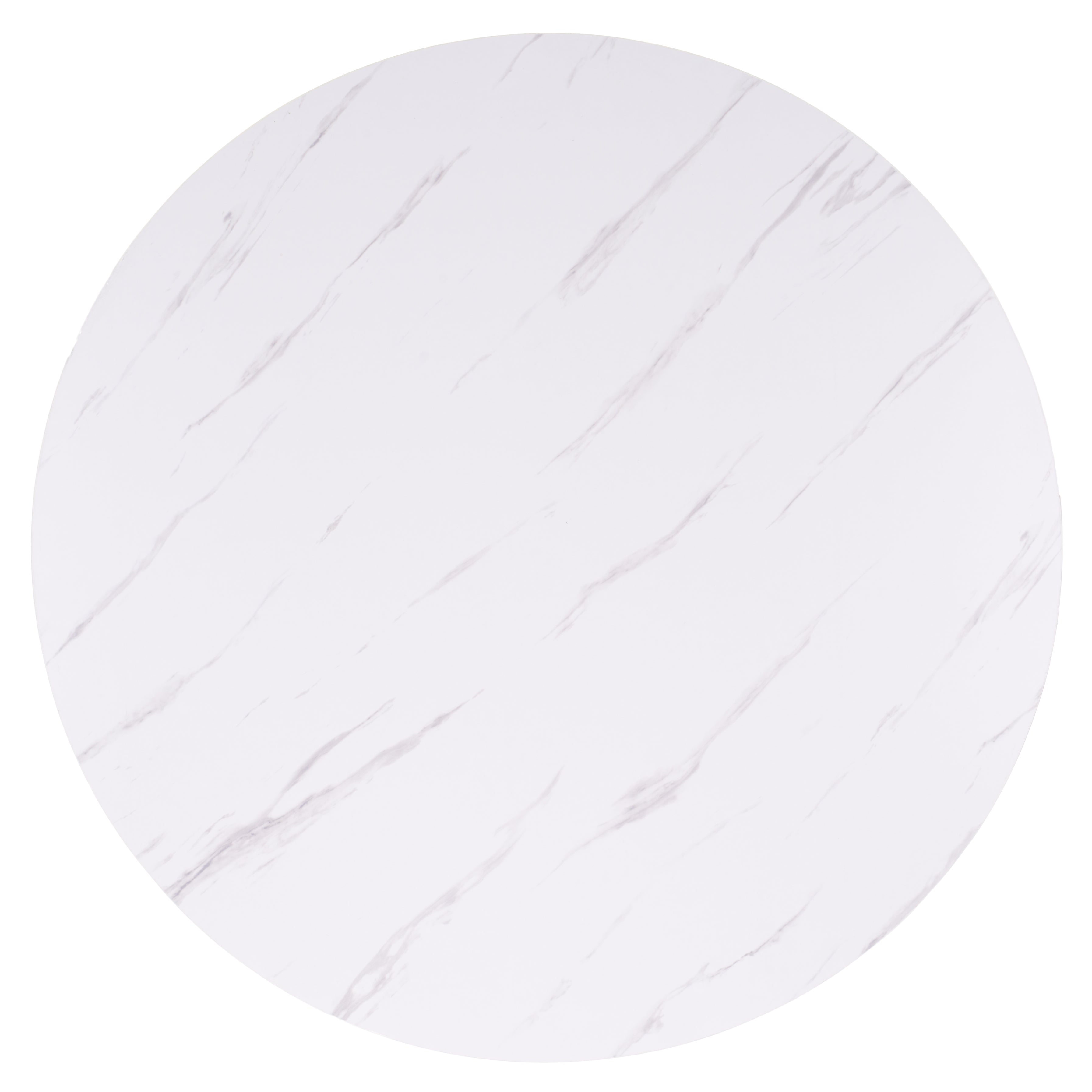 White Faux Marble / Natural