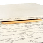 Safavieh Pierre 2 Drawer Coffee Table, COF6404 - White Washed / Gold