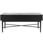 Safavieh Pierre 2 Drawer Coffee Table, COF6404 - Black