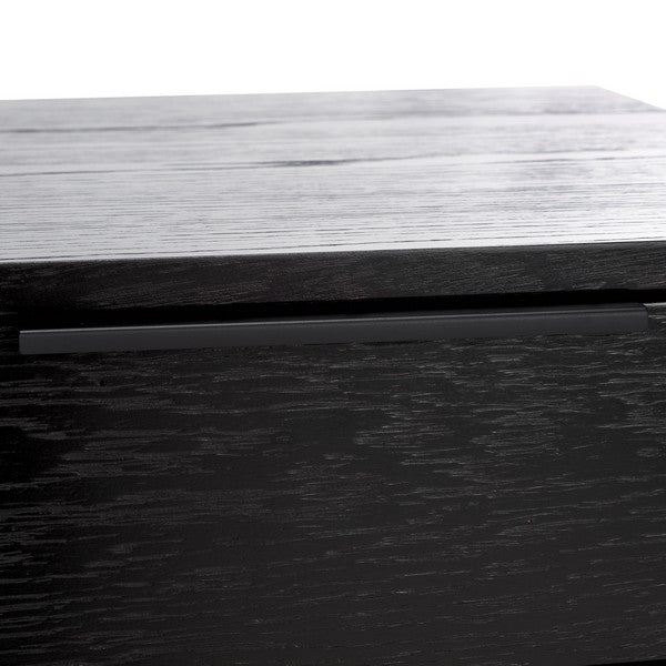 Safavieh Pierre 2 Drawer Coffee Table, COF6404 - Black