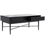 Safavieh Pierre 2 Drawer Coffee Table, COF6404 - Black