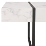 Safavieh Tristan Rectangular Modern Coffee Table, COF7000 - White / Black
