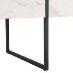 Safavieh Tristan Rectangular Modern Coffee Table, COF7000 - White / Black