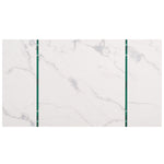 Safavieh Jacob Rectangular Glass Leg Modern Coffee Table, COF7001 - White / Clear