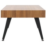 Safavieh Cedric Rectangular Midcentury Modern Coffee Table , COF7007 - Brown / Black