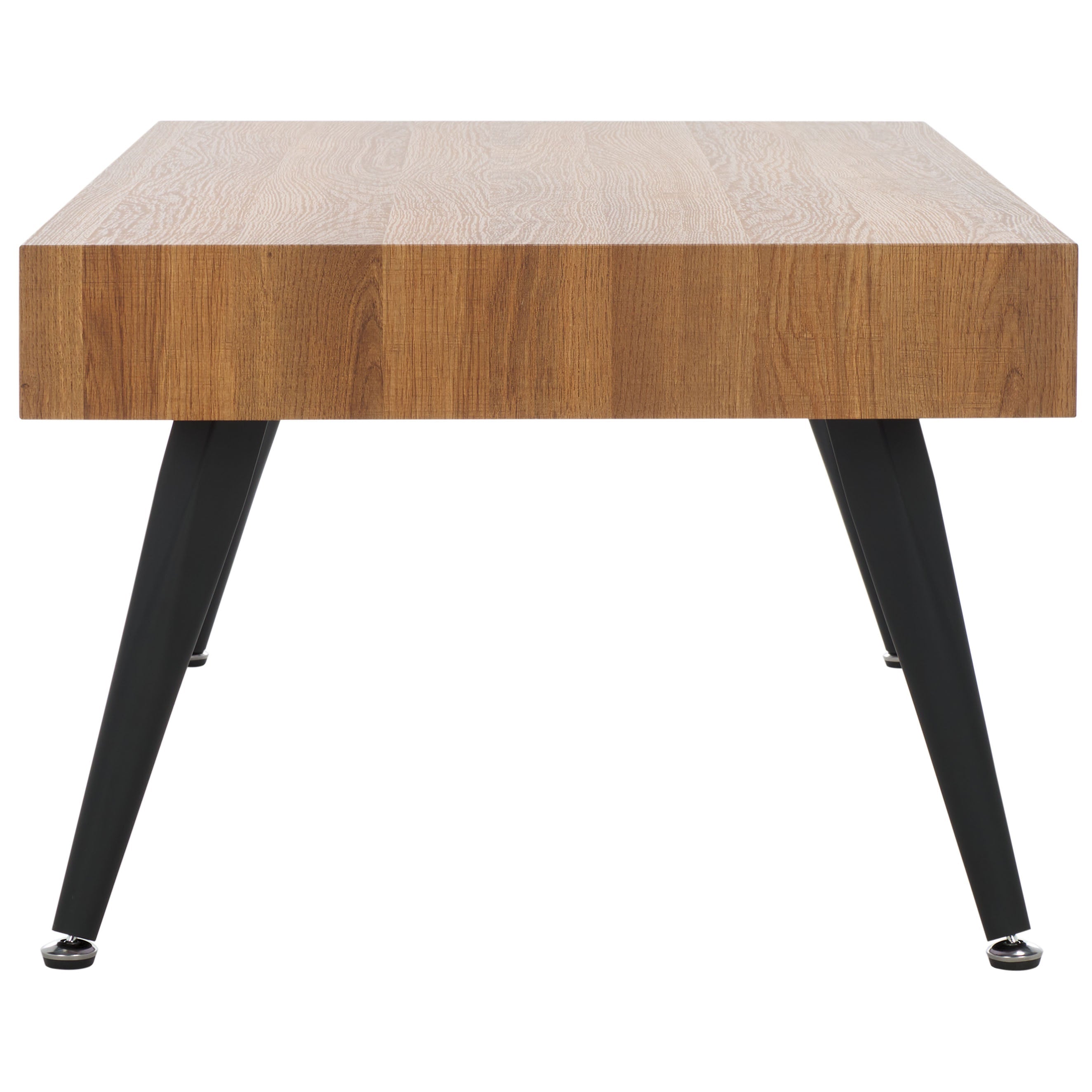 Safavieh Cedric Rectangular Midcentury Modern Coffee Table , COF7007 - Brown / Black