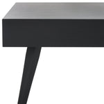 Safavieh Cedric Rectangular Midcentury Modern Coffee Table , COF7007 - Black Stripe / Black