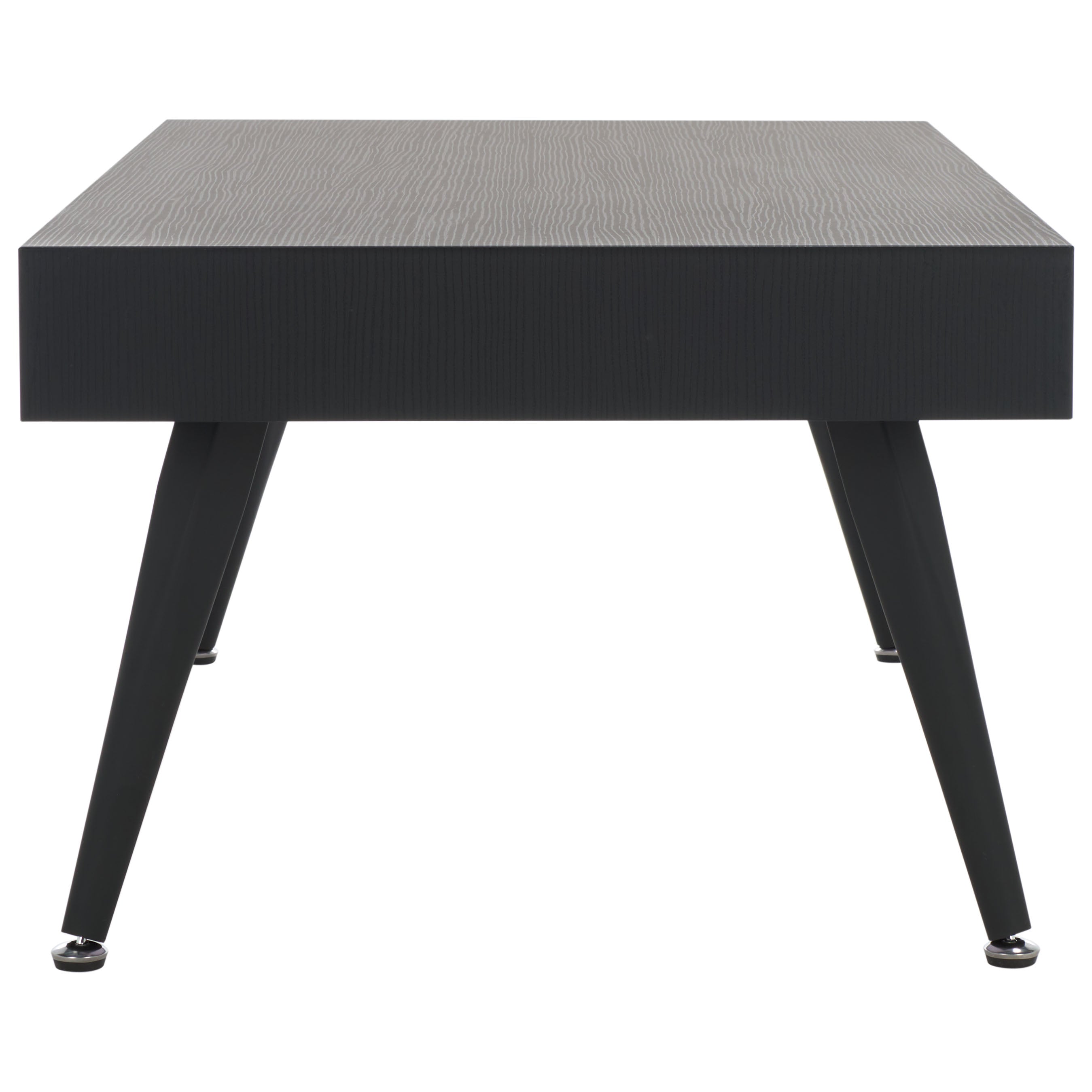 Safavieh Cedric Rectangular Midcentury Modern Coffee Table , COF7007 - Black Stripe / Black