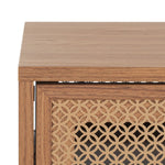 Safavieh Ceu 2 Door Coffee Table, COF9602 - Oak/ Gold