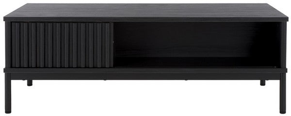 Safavieh Lylia 2 Door Coffee Table, COF9603 - Black / Black