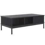 Safavieh Lylia 2 Door Coffee Table, COF9603 - Black / Black