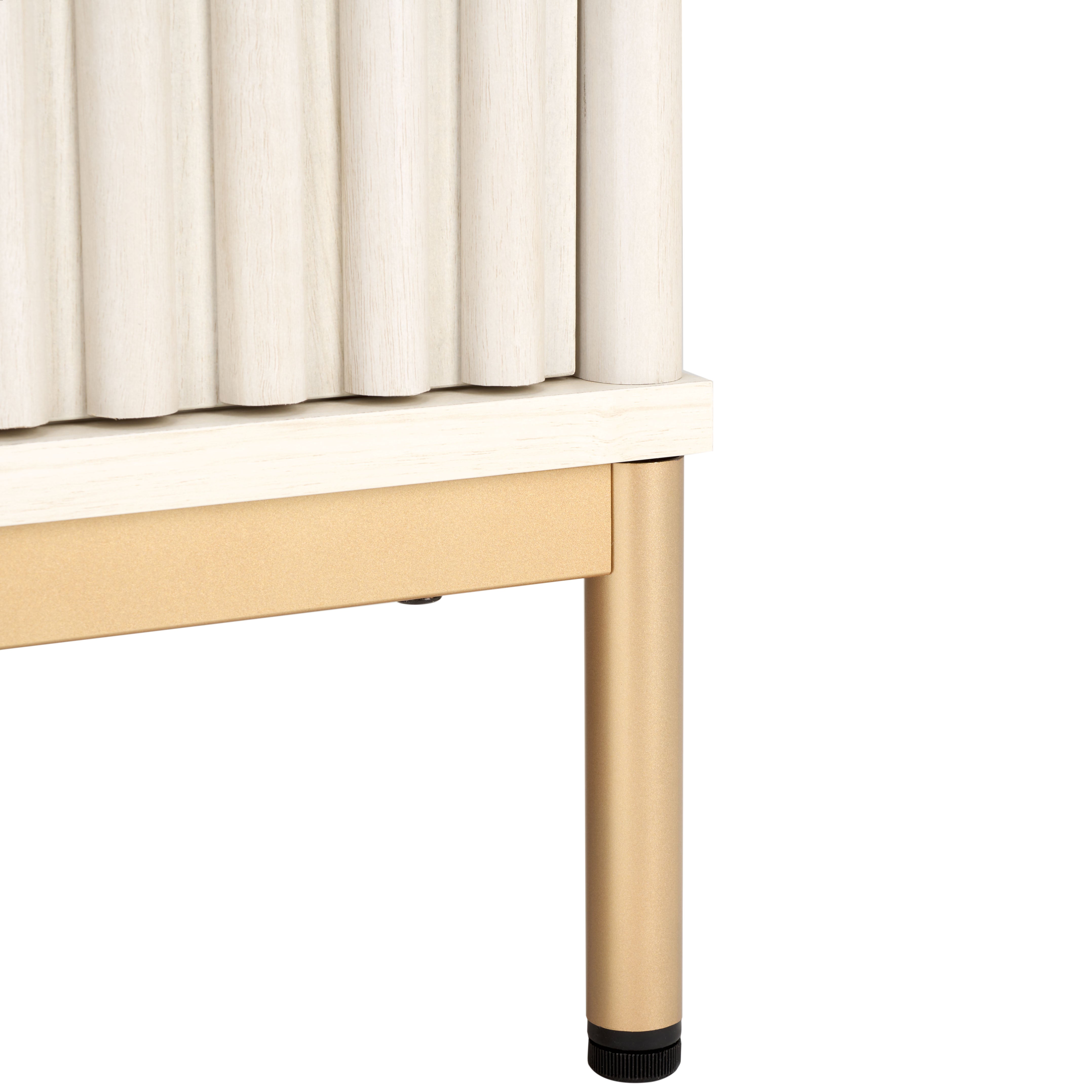 Safavieh Lylia 2 Door Coffee Table, COF9603 - Bleached White / Gold