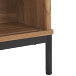 Safavieh Lylia 2 Door Coffee Table, COF9603 - Oak / Black