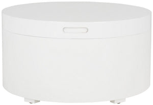 Safavieh Rafaela Round Tray Top Coffee Table With Storage, COF9704