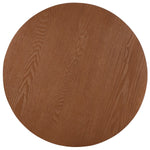 Safavieh Rafaela Round Tray Top Coffee Table With Storage, COF9704 - Walnut