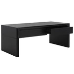 Safavieh Rune Coffee Table W/ Drawers, COF9707 - Black