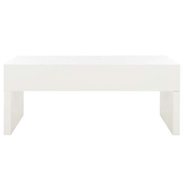 Safavieh Rune Coffee Table W/ Drawers, COF9707 - Ivory