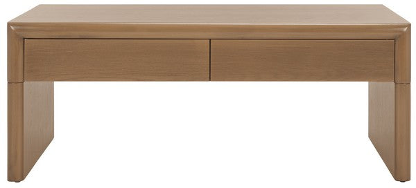 Safavieh Rune Coffee Table W/ Drawers, COF9707 - Sand