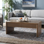 Safavieh Rune Coffee Table W/ Drawers, COF9707 - Sand