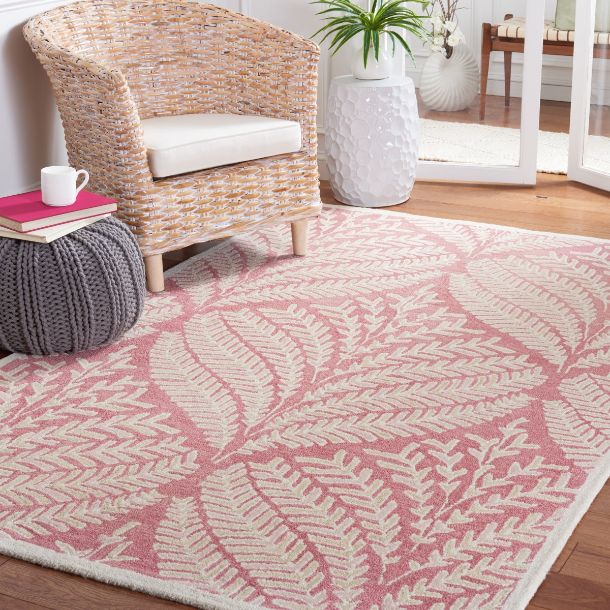 PINK / IVORY