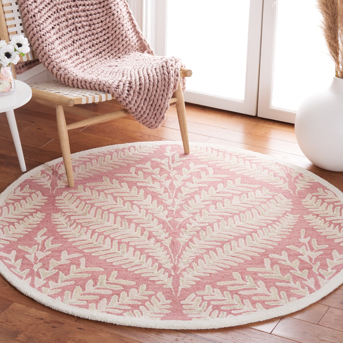 PINK / IVORY