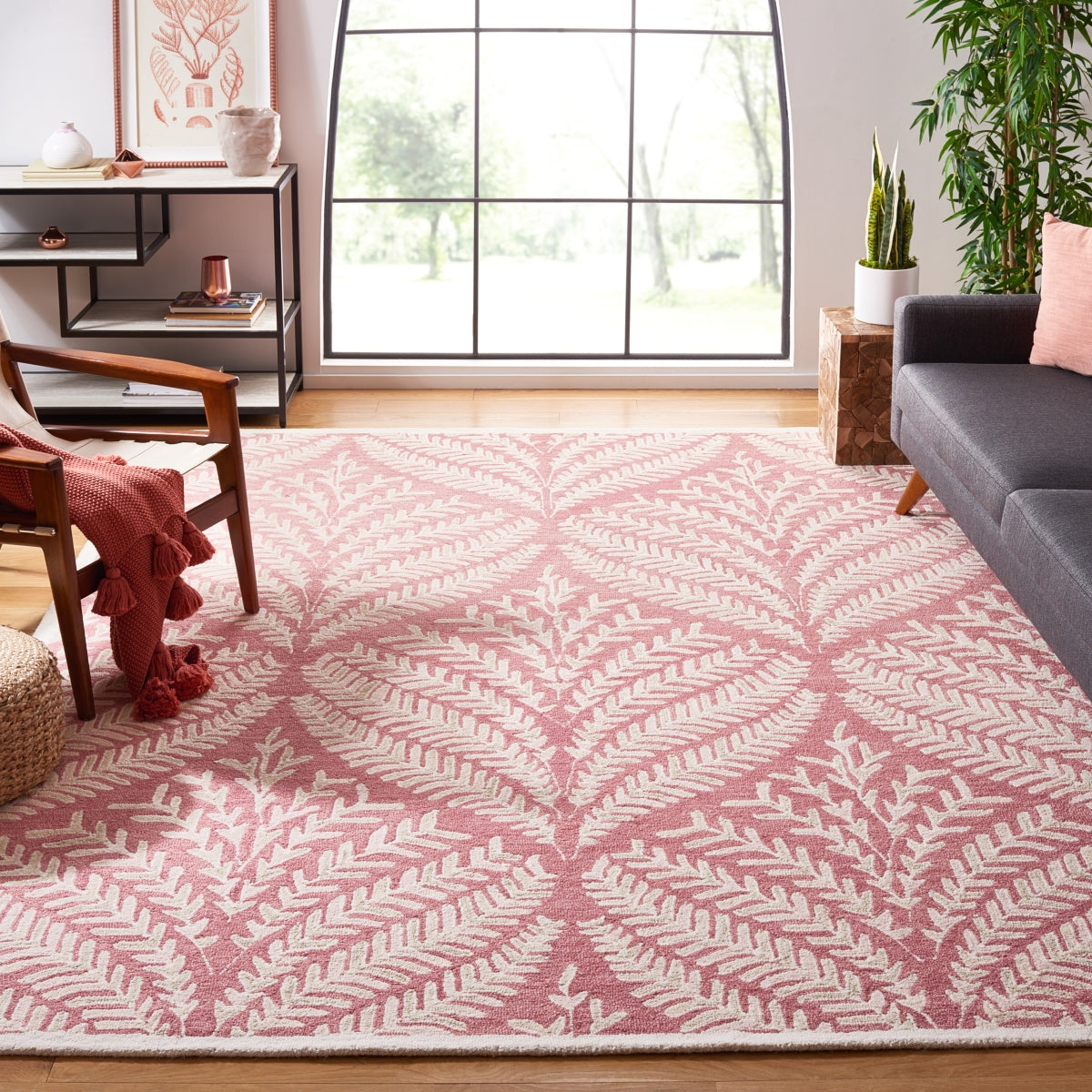 PINK / IVORY