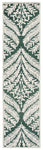 DARK GREEN / IVORY