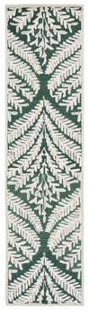 DARK GREEN / IVORY