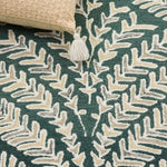 DARK GREEN / IVORY
