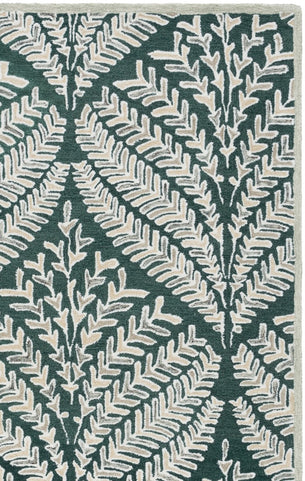 DARK GREEN / IVORY