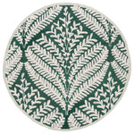DARK GREEN / IVORY