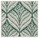 DARK GREEN / IVORY