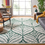 DARK GREEN / IVORY