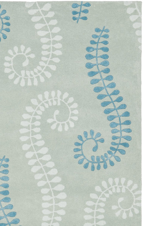SILVER / LIGHT BLUE