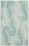 SILVER / LIGHT BLUE
