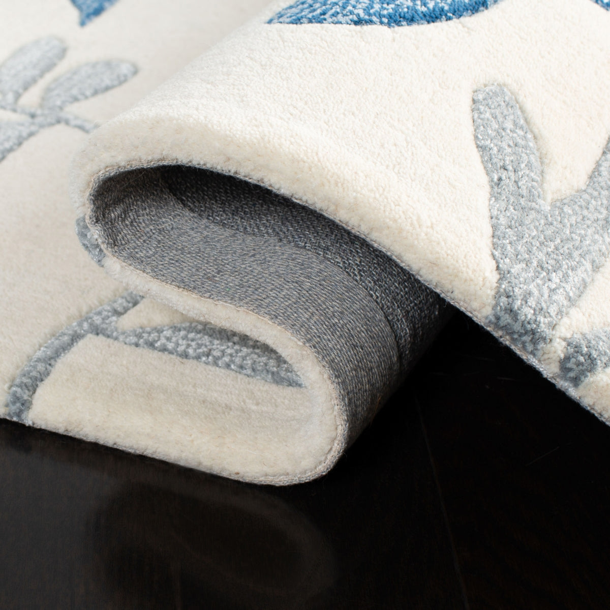IVORY / BLUE