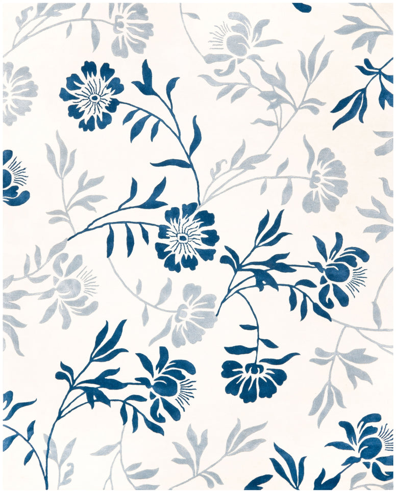 IVORY / BLUE