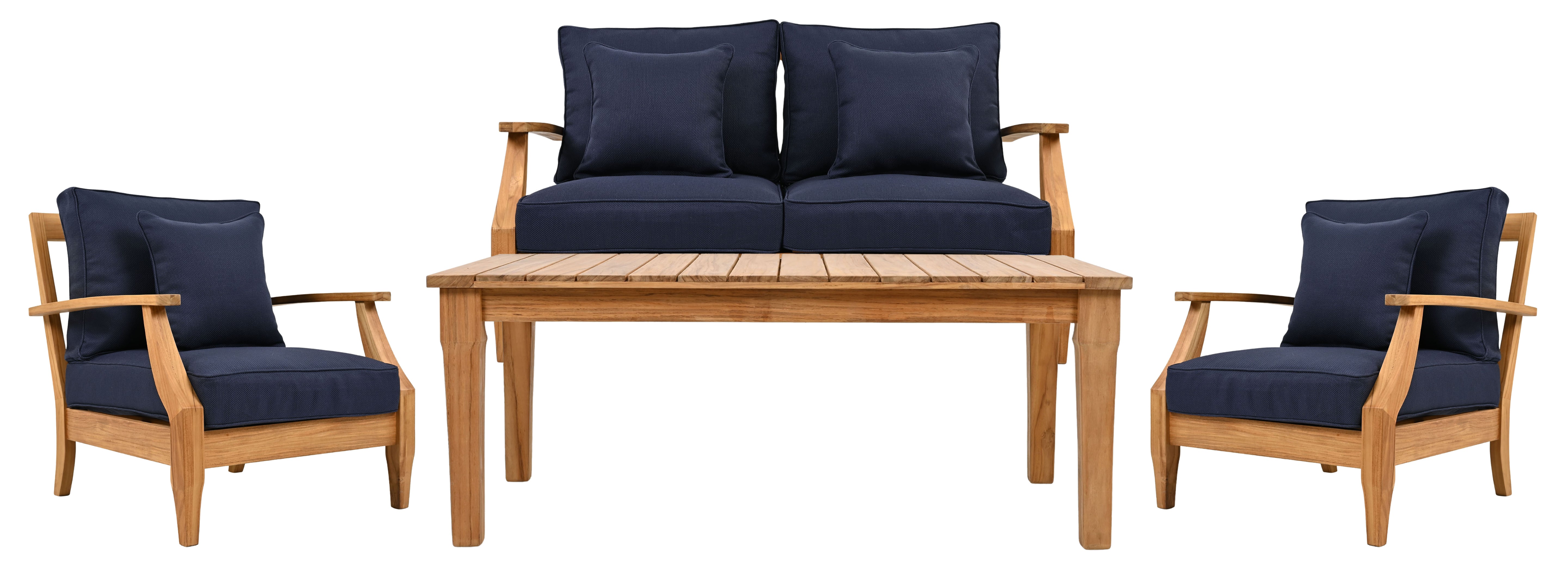 NATURAL TEAK / NAVY